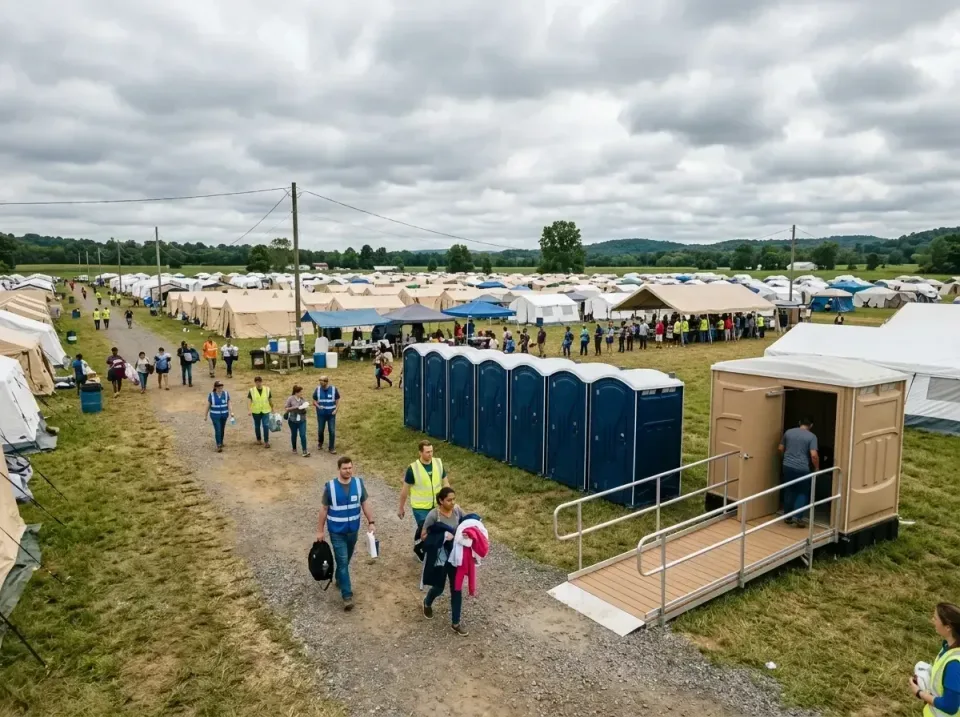disaster-relief-camp-restrooms-010 — frequently asked questions, Dumpster & Portable Bathrooms Rental in Woods Cross, UT